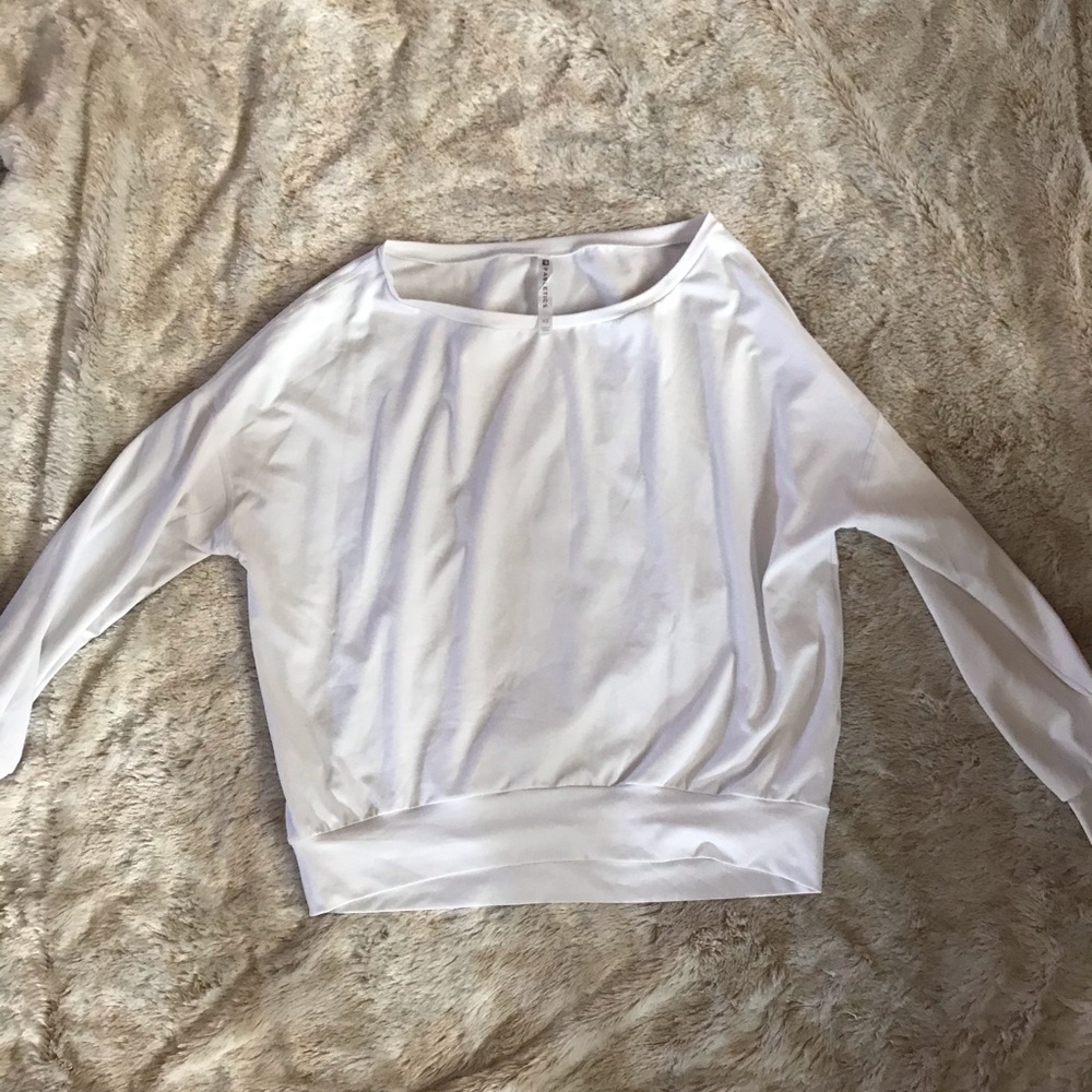 Fabletics off the shoulder sweatshirt